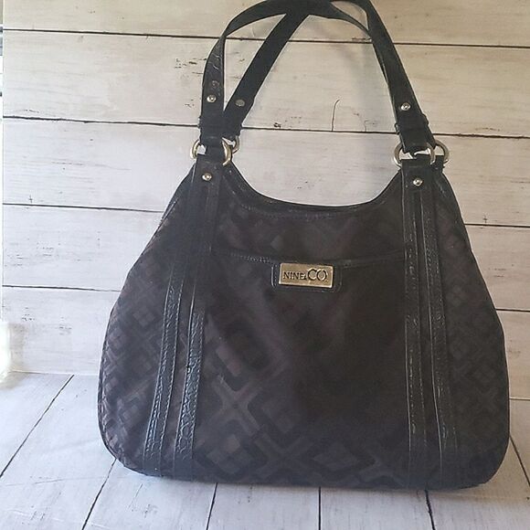 💙💙💙Nine&CO. canvas satchel handbag - Picture 2 of 12